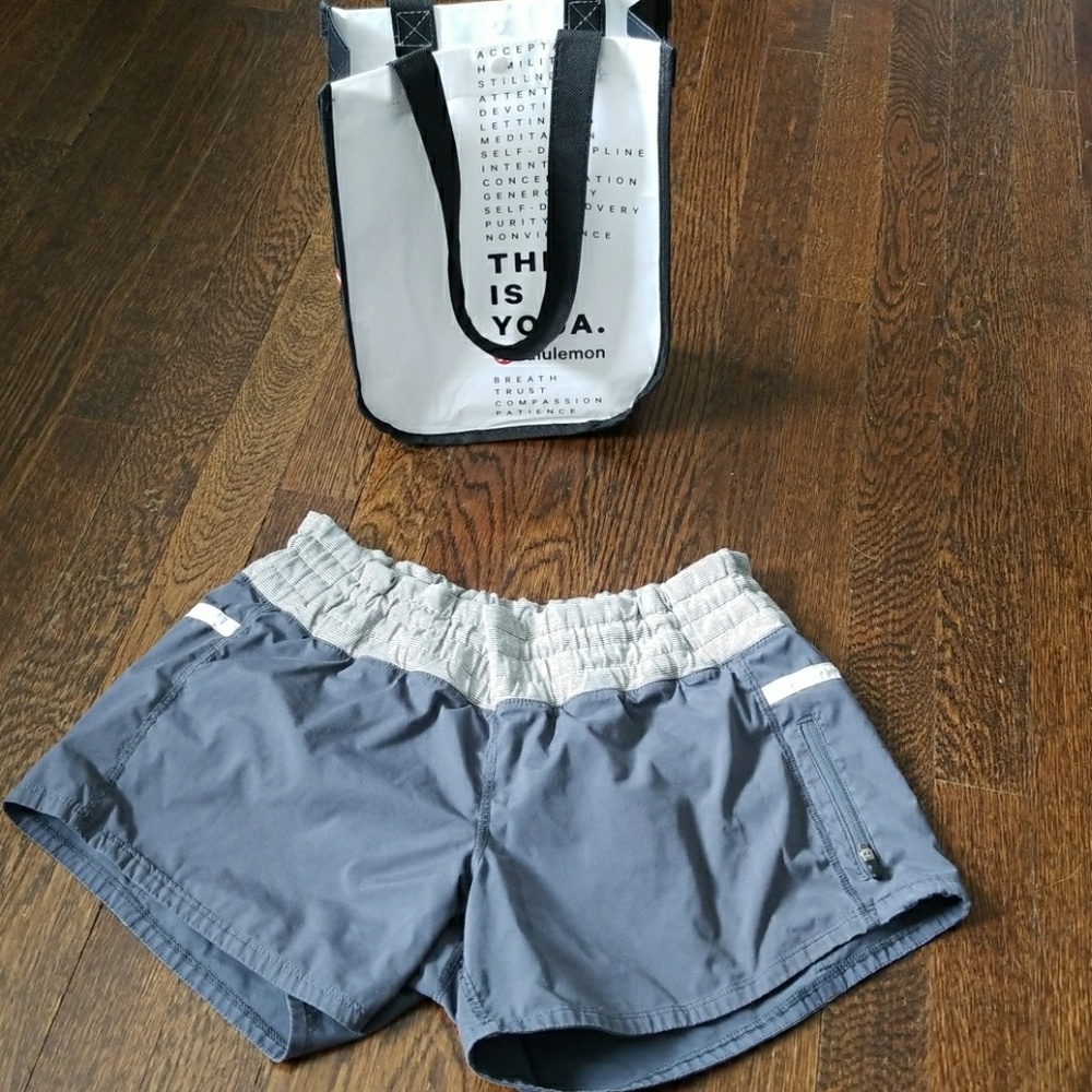 Old school Lululemon run shorts
